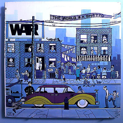 WAR THE WORLD IS A GHETTO RARE ORIG '72 UNITED ARTISTS LP IN SHRINK N/M