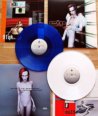 popsike.com - Marilyn Manson Mechanical Animals COLOR Vinyl LP 1st