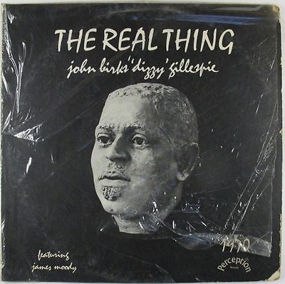 Dizzy Gillespie - The Real Thing LP - Perception - Funk Jazz VG+ Shrink