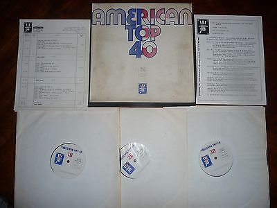 Gør gulvet rent Statistikker sprede popsike.com - AMERICAN-TOP-40-Casey-Kasem- 3 Very-rare-LP-Vinyl-Records-from  1-27-1973 - auction details