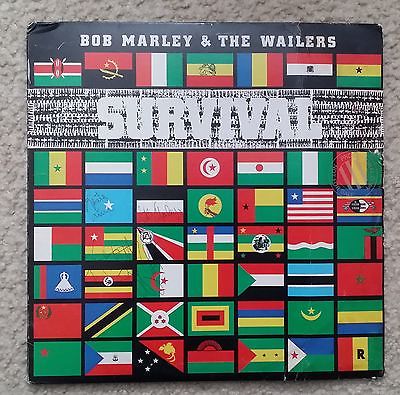 Bob Marley & the Wailers Survival LP Record w/ Autograph Signature