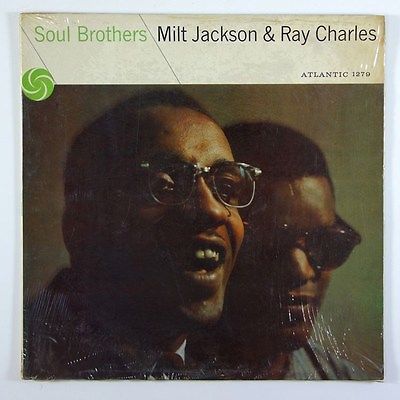 Milt Jackson & Ray Charles "Soul Brothers" Jazz LP Atlantic 1279 Mono