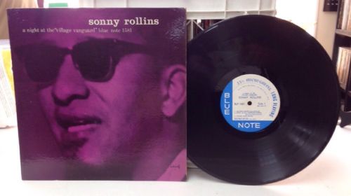 SONNY ROLLINS A Night At The Village Vanguard Lp BLUE NOTE DG RVG EAR 47 W 63rd