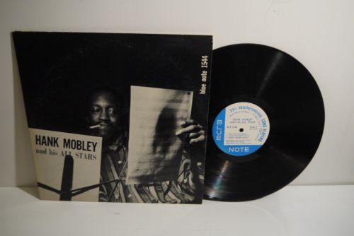 HANK MOBLEY and His All Stars BLUE NOTE 1544 Mono RVG EAR Flat 63rd DG No R NM+