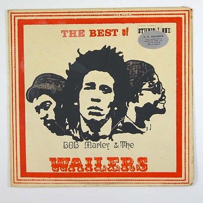 Bob Marley & The Wailers "The Best Of..." Rare Reggae LP Coxsone Silk Screened