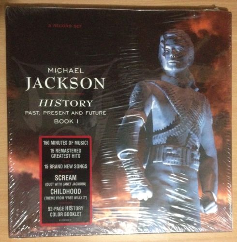 popsike.com - Rare Michael Jackson History. 3 Lp Record Set Mint