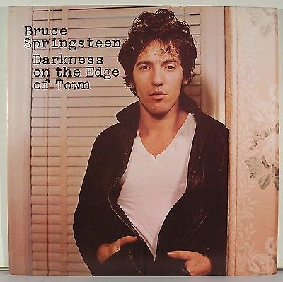"signed" BRUCE SPRINGSTEEN “Darkness on Edge of Town” LP orig NM 78 PROMO   WOW