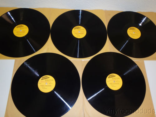 HARRY PARTCH COMPOSITIONS FIVE 78 RPM SET 1951 Radio Recorders Rare Avant garde
