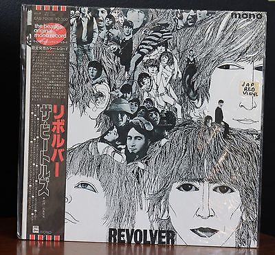 BEATLES Revolver MONO RED VINYL LP JAPANESE 1981 + OBI INSERTS 70136 Sealed J2M