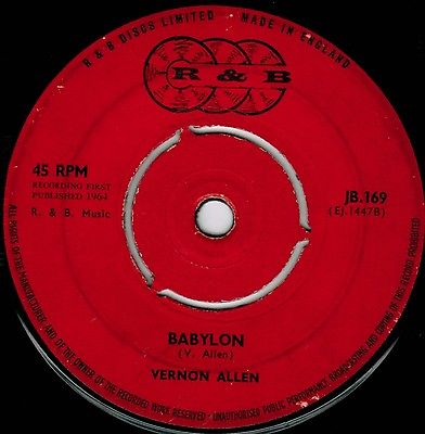 和風 VERNON ALLEN / BABYLON FAR I COME ska - 洋楽