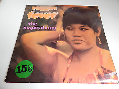 The Inspirations. Reggae Fever. Very rare Skinhead Ska Rocksteady vinyl LP. 1970