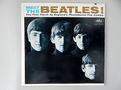 MEET THE BEATLES Capitol Records T2047 original 1964 vinyl LP VG+