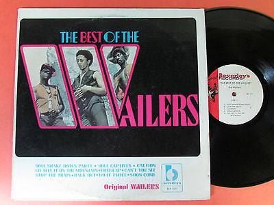 RARE USA LP--THE WAILERS (BOB MARLEY)--THE BEST OF THE--BEVERLY'S RECORDS--MINT