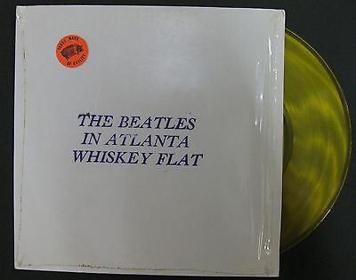 BEATLES In Atlanta Whiskey Flat Yellow Colored Vinyl In Shrink TMOQ