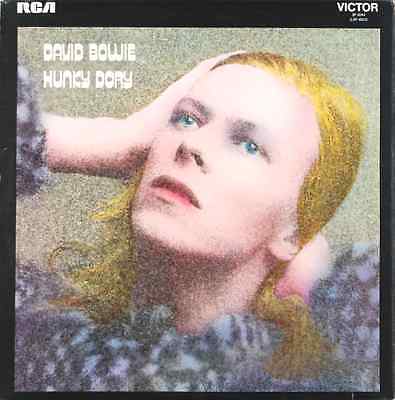 DAVID BOWIE• HUNKY DORY •1971 1st UK PRESS LAMINATE COVER RCA VICTOR SF 8244 NM