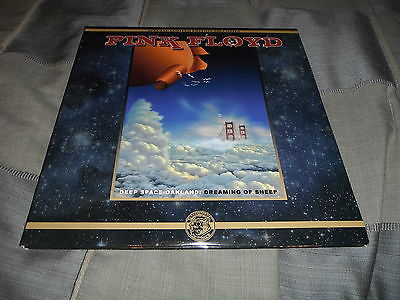 Pink Floyd Deep Space Oakland Dreaming of Sheep Triple Gatefold Clear Vinyl