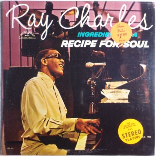 RAY CHARLES: Ingredients for a Recipe Soul SEALED ABC Mono ORIG ’63 LP Jazz