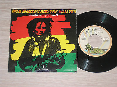 BOB MARLEY & THE WAILERS - LIVELY UP YOURSELF/NO WOMAN,NO CRY - 45 GIRI 7" ITALY