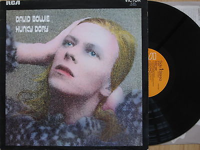 David Bowie Hunky Dory true 1st press vinyl laminate sleeve No Gem No MainMan