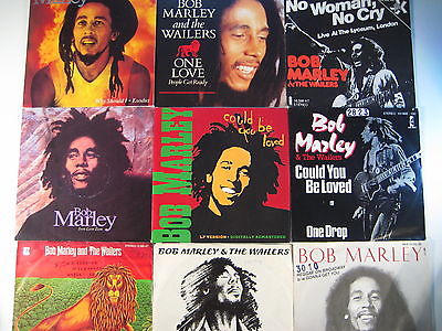9x7"/ BOB MARLEY "NO WOMAN NO CRY"-"ONE LOVE"-"IRON LION ZION"-"IS THIS LOVE"...
