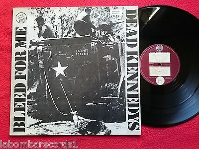 DEAD KENNEDYS Bleed For Me 12" EP 1982 Spain PROMO Dif Back Cover (EX-/VG++) D