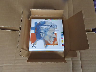 DAVID BOWIE Fashions 10x 7" ORIGINAL UK PICTURE DISC SET IN WALLET & BOW100 BOX