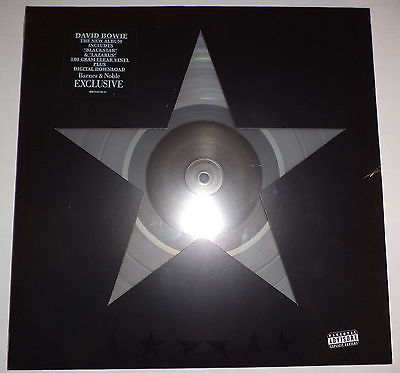 - David Bowie Blackstar Vinyl LP Clear gram 5 BONUS items NEW SEALED 2016 - auction details