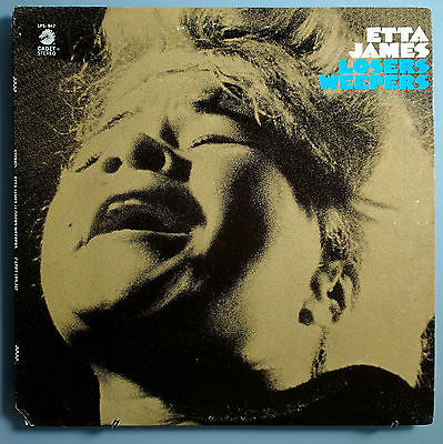 ETTA JAMES LOSERS WEEPERS RARE ORIGINAL '70 CADET LP CHICAGO SOUL MASTERPIECE