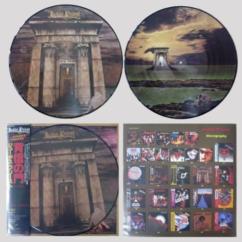 Popsike Com Judas Priest Sin After Sin Japan Picture Disc Vinyl Lp W Insert Auction Details