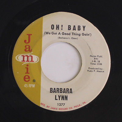 BARBARA LYNN: Oh  Baby / Unfair 45 Soul
