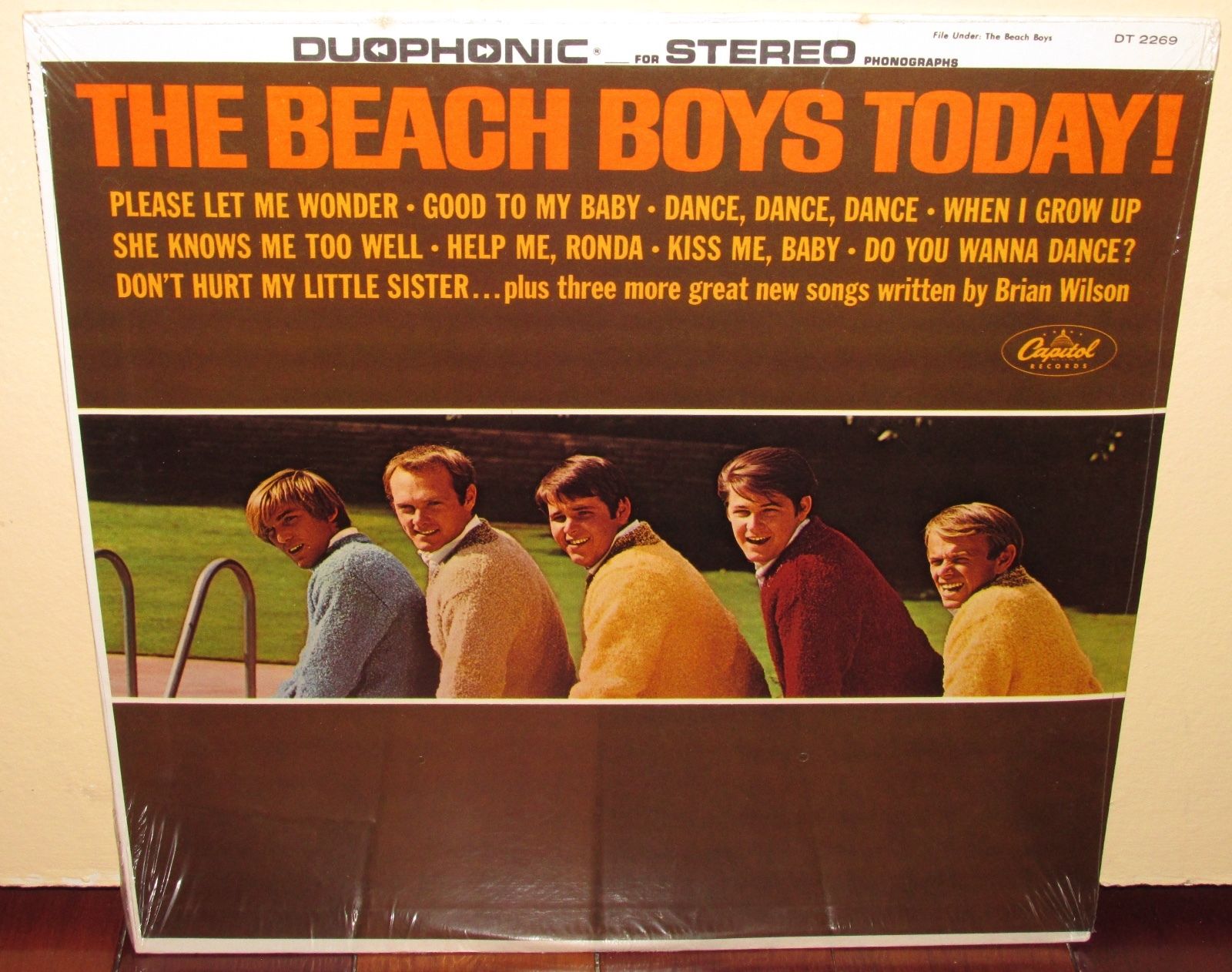 アナログプロダクション The Beach Boy Today! 高音質 LP