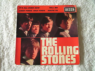 Rolling Stones  –  Its All Over Now - Original French E.P. -  listen