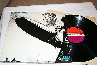 rare-led zeppelin-LP-1969-turquoise cover-C 1 588 171 A // 1 1 2