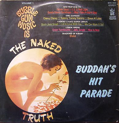 bubble gum music is the naked truth-buddah 60's hits-rare israeli pressing-sexy