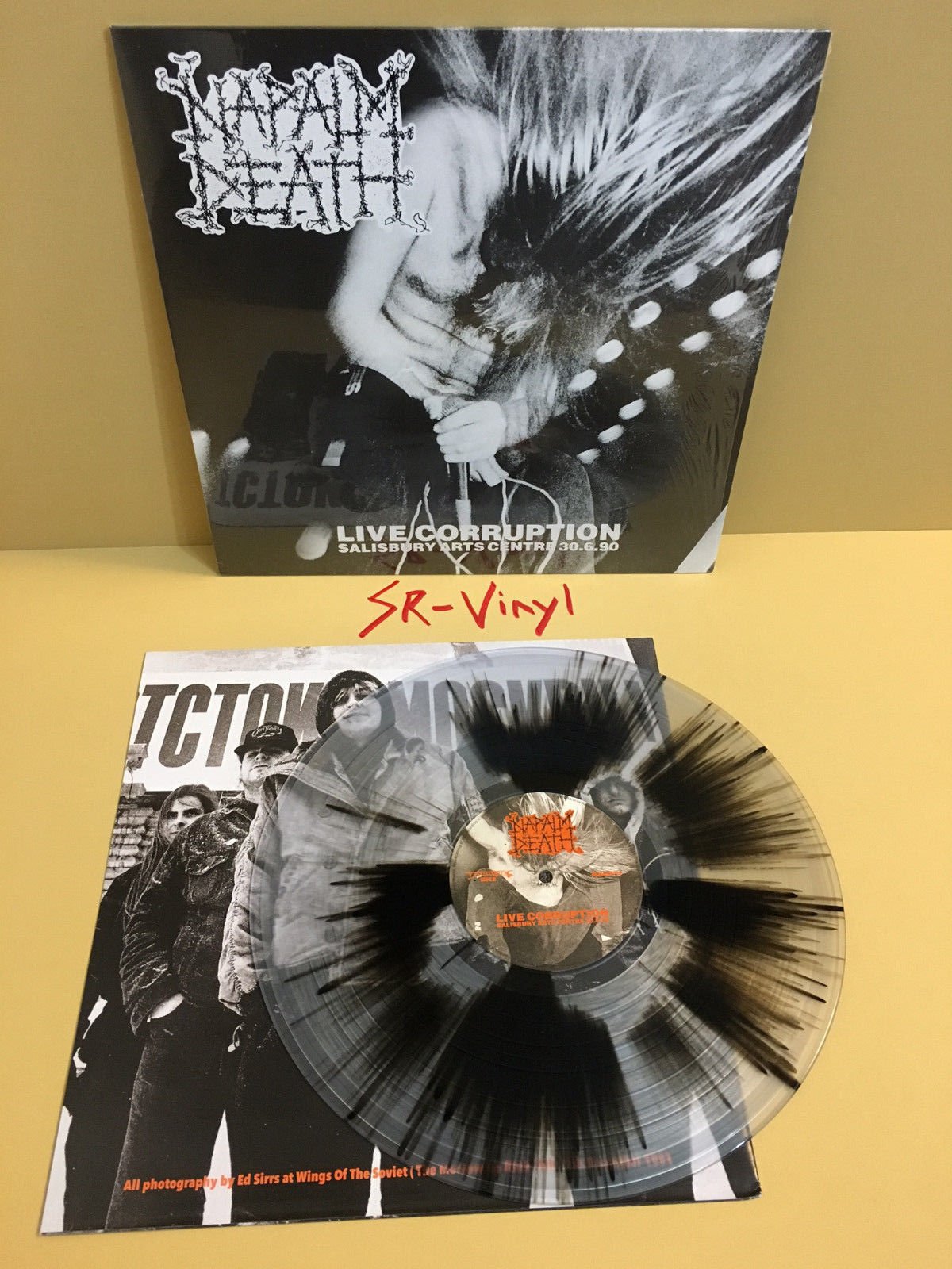 popsike.com - Napalm Death - Live Corruption vinyl lp /100 brutal