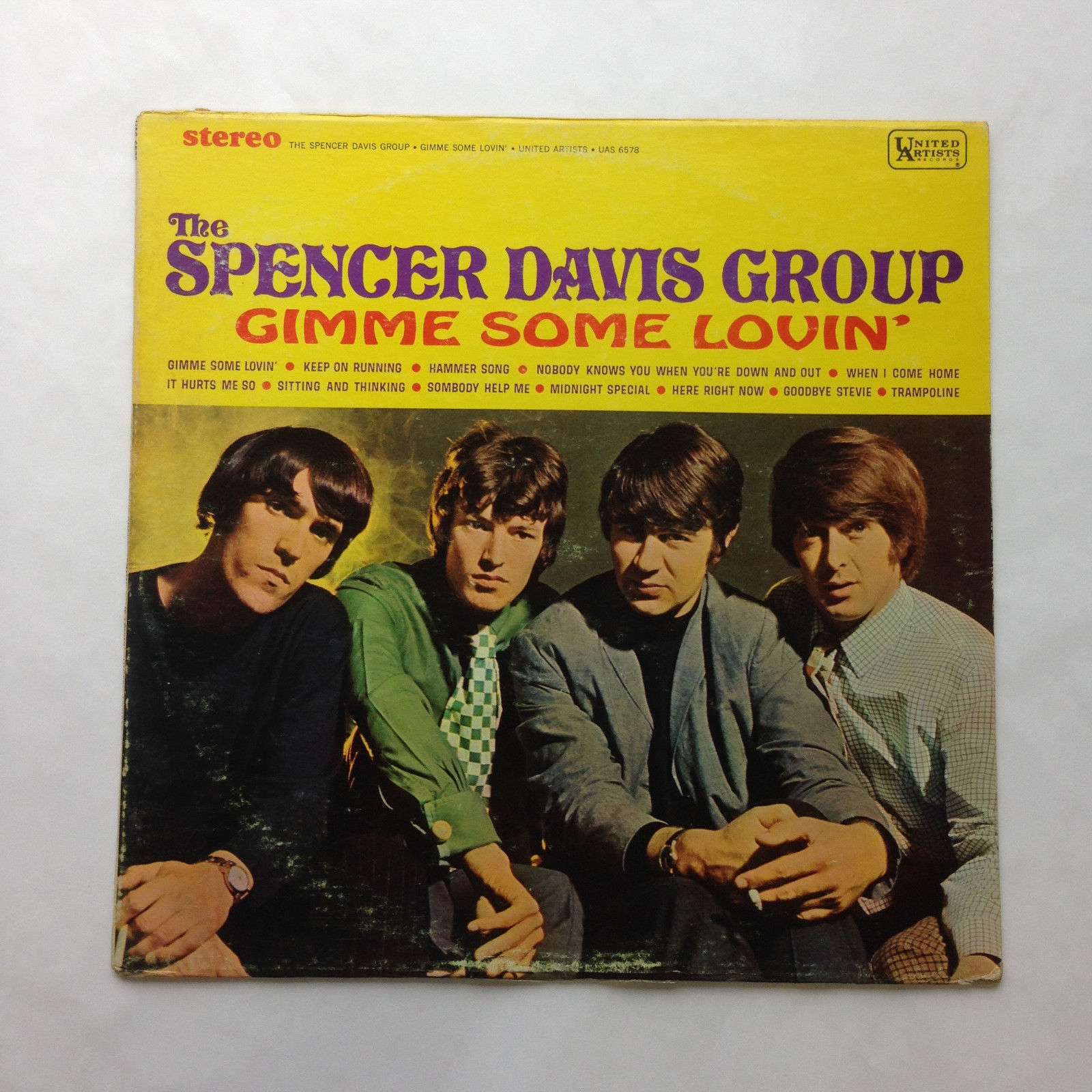 popsike.com - THE SPENCER DAVIS GROUP ORIG US VINYL LP 1967 UAS-6578 ...