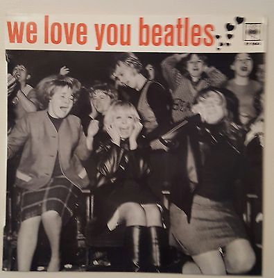 WE LOVE YOU BEATLES EP French Pop Freakbeat Mod 1964 ORIGINAL FRANCAIS