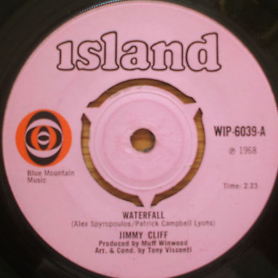 Jimmy Cliff-Waterfall 7" Single 1968