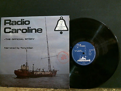  - RADIO CAROLINE The Official Story DBL LP Pirate Radio Tony  Allan RARE - auction details