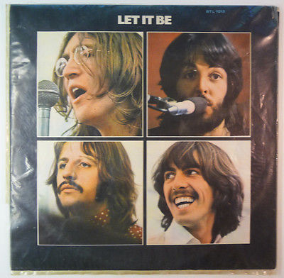 Vintage LET IT BE LP (1970) BTL 1013 Mono THE BEATLES Brazil