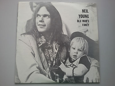 Neil Young - Old Man's Fancy Vinyl 2x LP Rare Bootleg Slipped Disc EX+/EX+