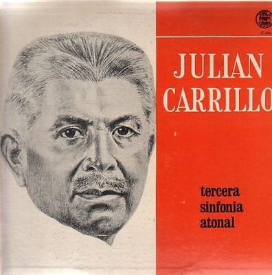 Julian Carrillo Tercera Sinfonia Atonal NEAR MINT Sonido 13 Vinyl LP