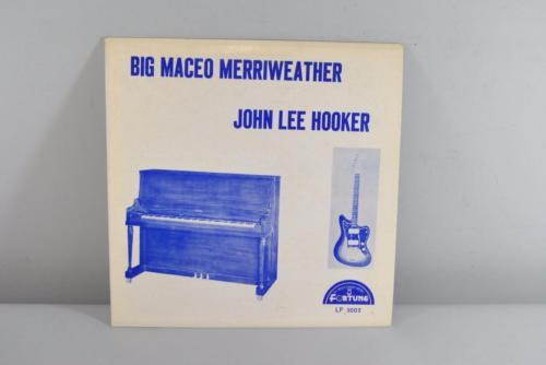 Big Maeco Merriweather John Lee Hooker Mono Fortune Vinyl LP Record EX+