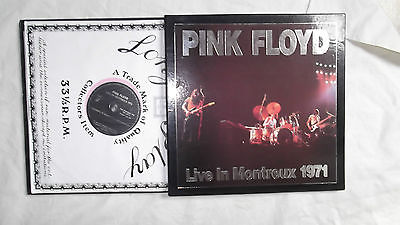 COFFRET 33 T PINK FLOYD LIVE IN MONTREUX