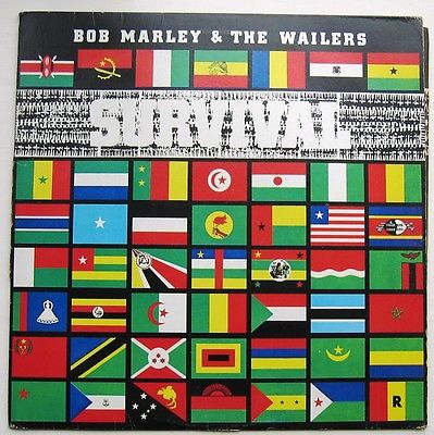 BOB MARLEY & WAILERS / SURVIVAL [Tuff Gong] Clear light brown vinyl 