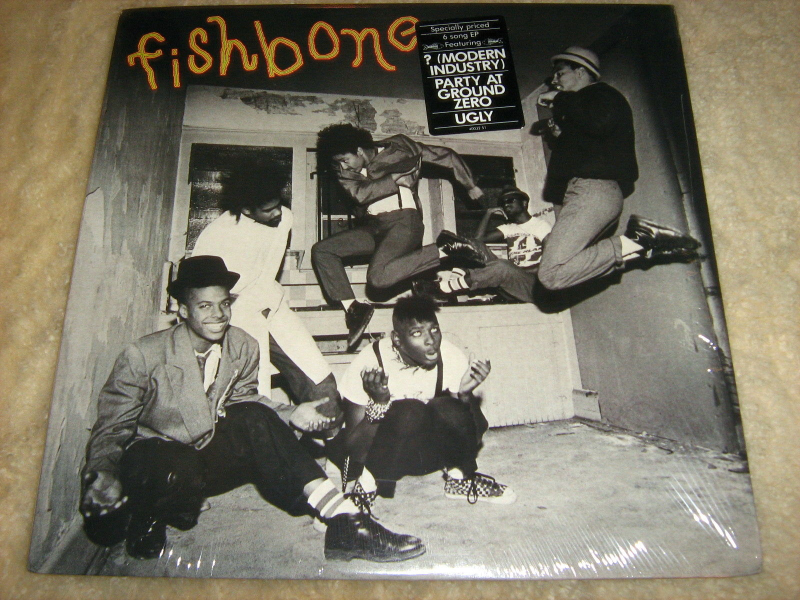  FISHBONE s/t debut self titled VINYL EP record 1985