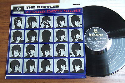 popsike.com - THE BEATLES -A HARD DAY'S NIGHT- MONO 1st VAR.A 3N 