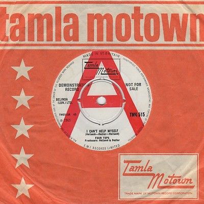 Four Tops - I Can't Help Myself / Sad Souvenirs - Tamla Motown TMG 515 Demo Moto