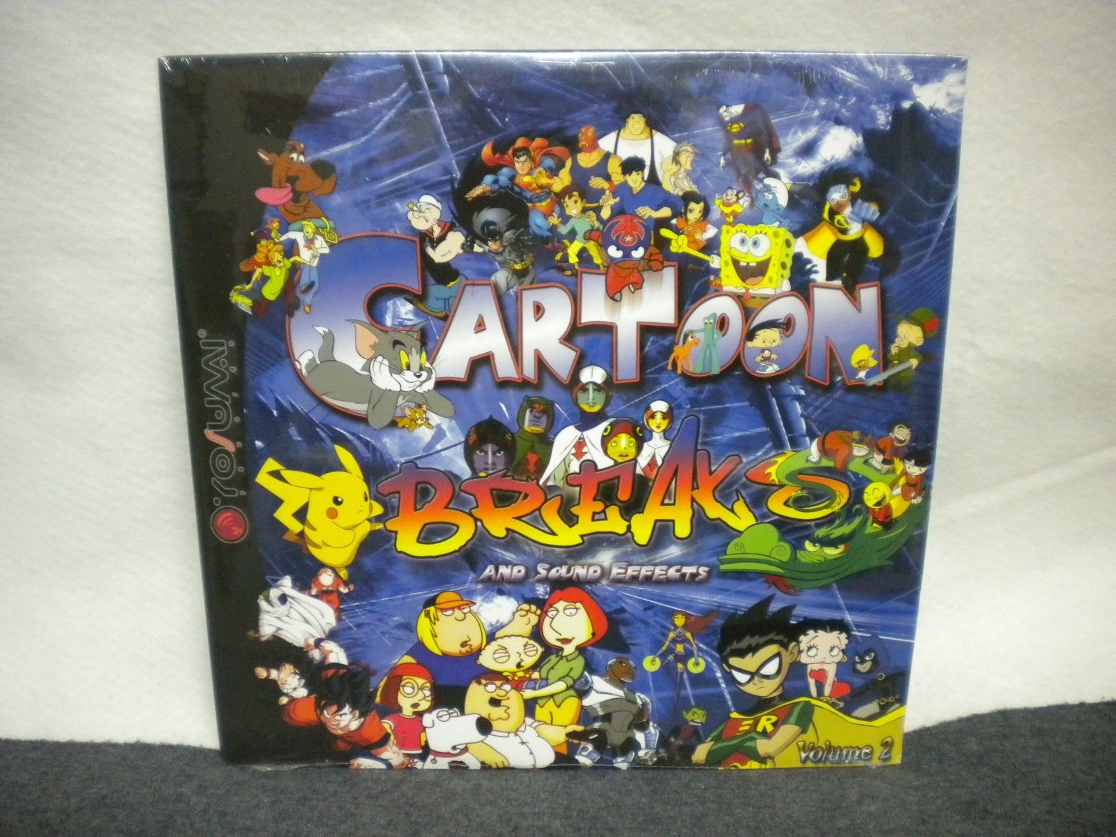  - DJ ROB & FILTHY RICH CARTOON BREAKS & SOUND EFFECTS 33 LP  VINYL NEW AND UNPLAYED - auction details
