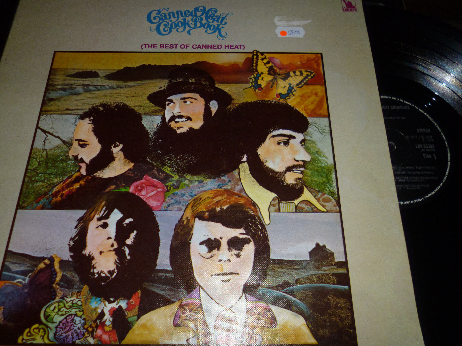 CANNED HEAT Cook Book The Best of VINYL LP Liberty LBS83303 14/16